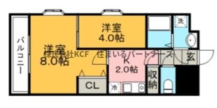 エスペランサ壱番館の物件間取画像